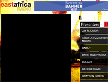 Tablet Screenshot of eastafricaradio.com